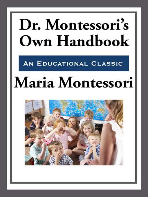 Title details for Montessori's Own Handbook by Maria Montessori - Wait list